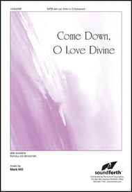Come Down, O Love Divine SATB choral sheet music cover Thumbnail